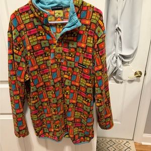 Southern Marsh Multicolor Zip Up Sweater